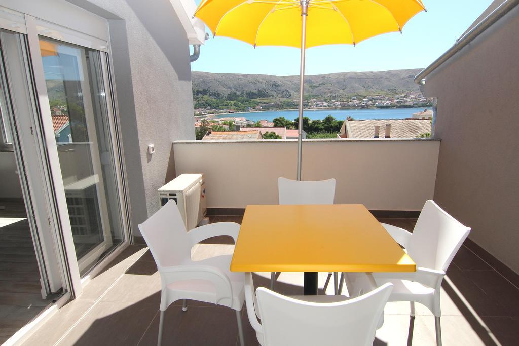 Apartment Villa Franci Pag Town Luaran gambar