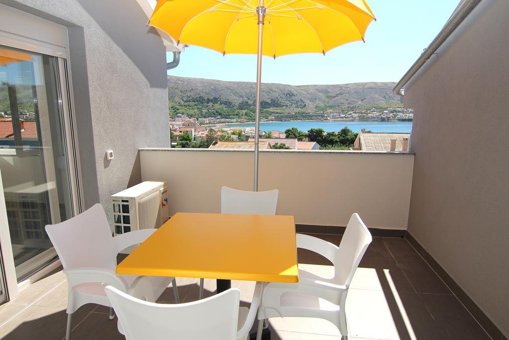 Apartment Villa Franci Pag Town Luaran gambar